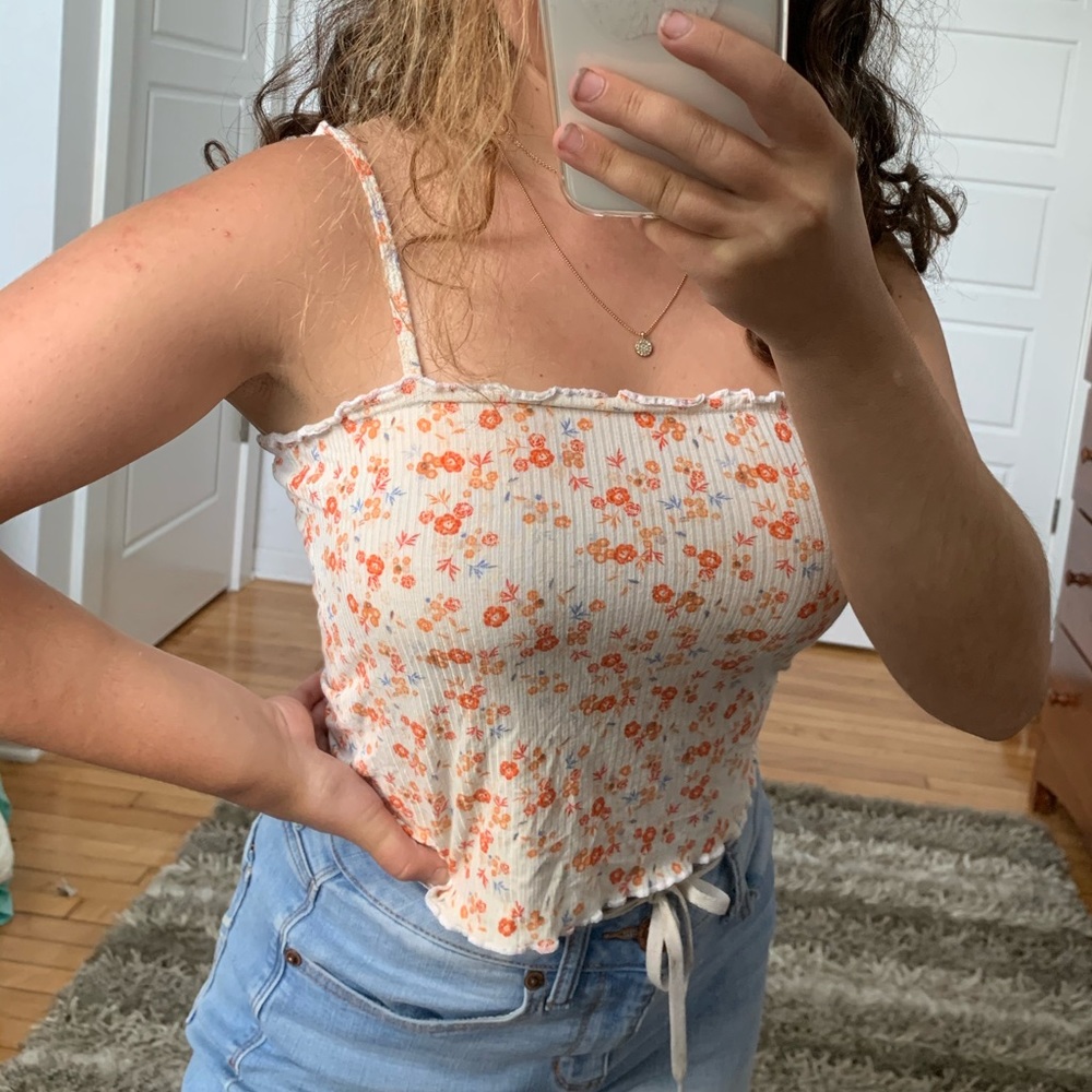 Floral PacSun tank